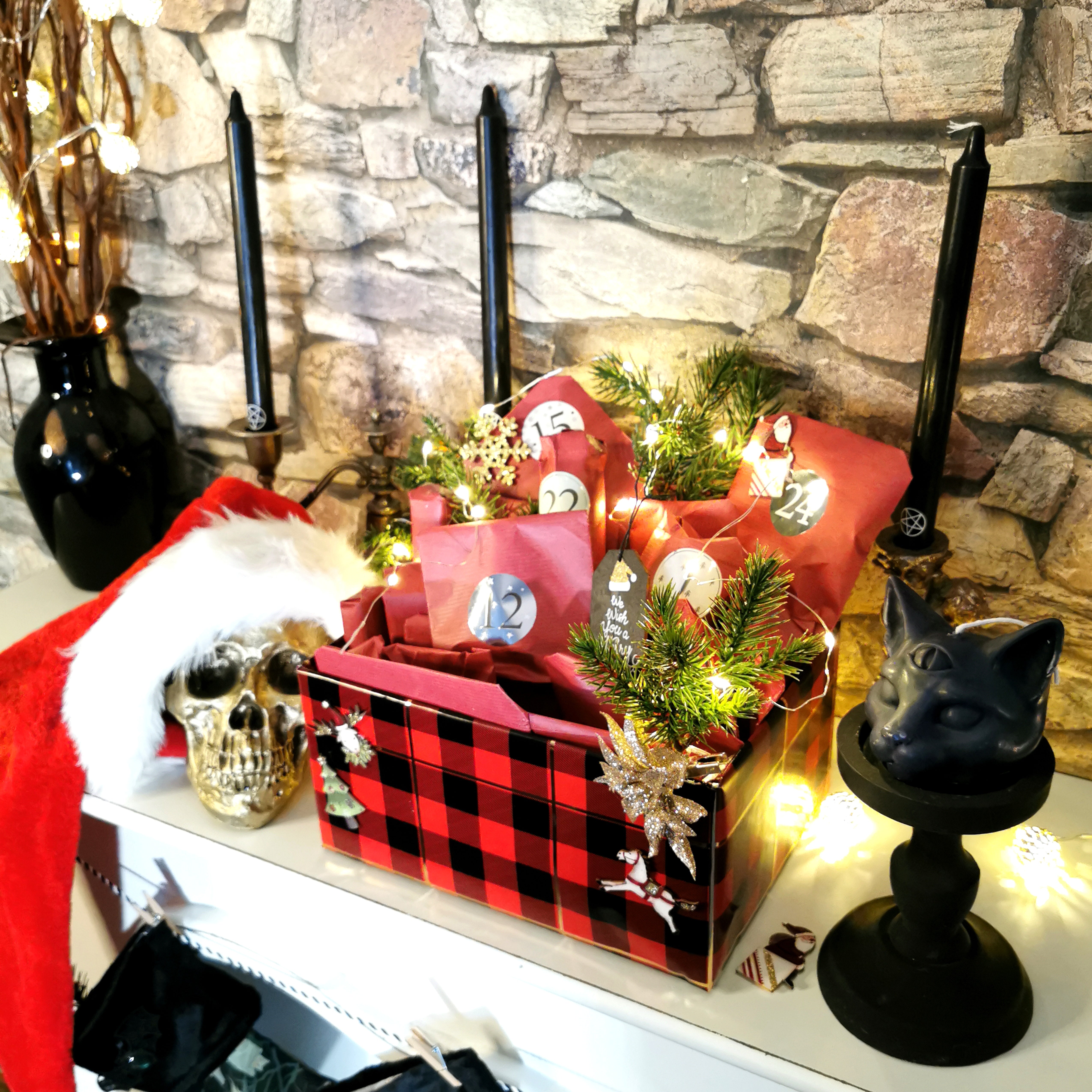 Gothic Adventskalender: 24 besondere Ideen für Gothic Fans