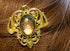 Haarclip Jugendstil gold