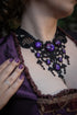 Collier schwarz Libelle