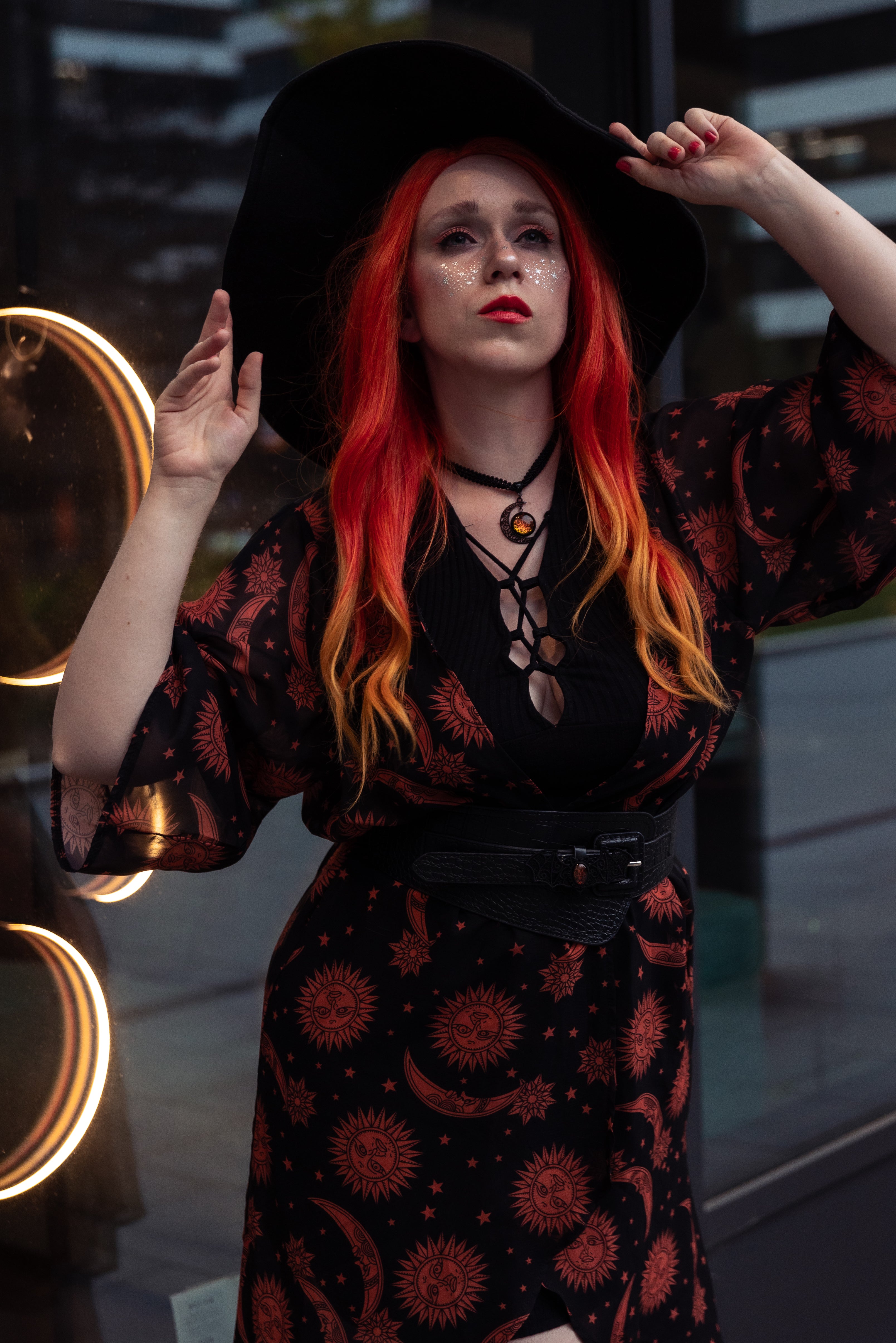 Schwarzer Mond Choker