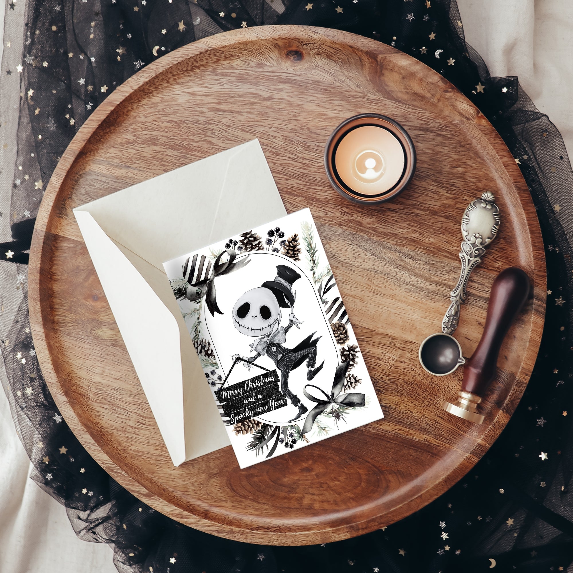 Gothic Christmas Postkarte