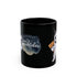 Halloween Tasse Spooktober – Schwarze Geist Tasse für Gothics, Halloween Fans & deinen Halloween Adventskalender