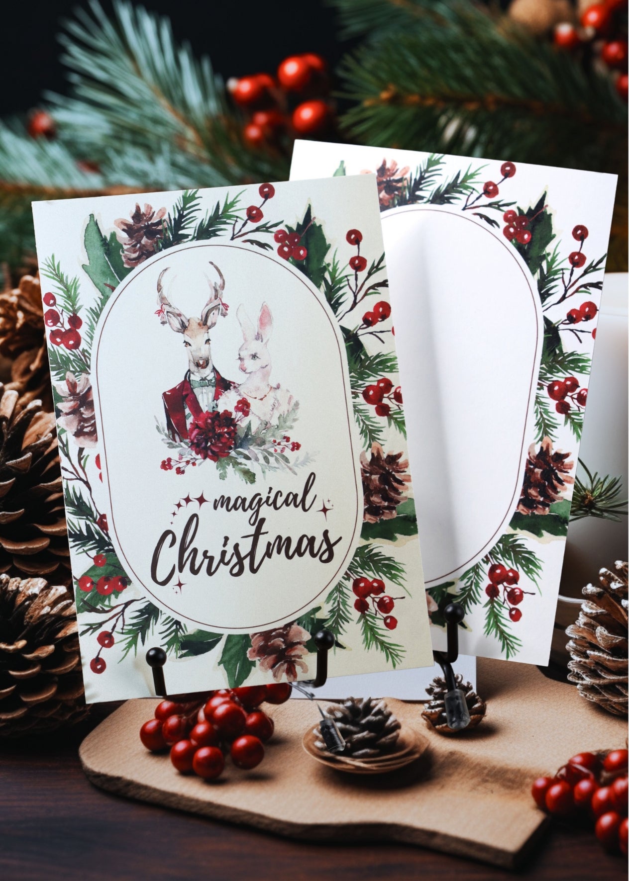 Postkarte Magical Christmas