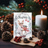 Spooky Christmas Postkarte mit Rudolf dem Rentier