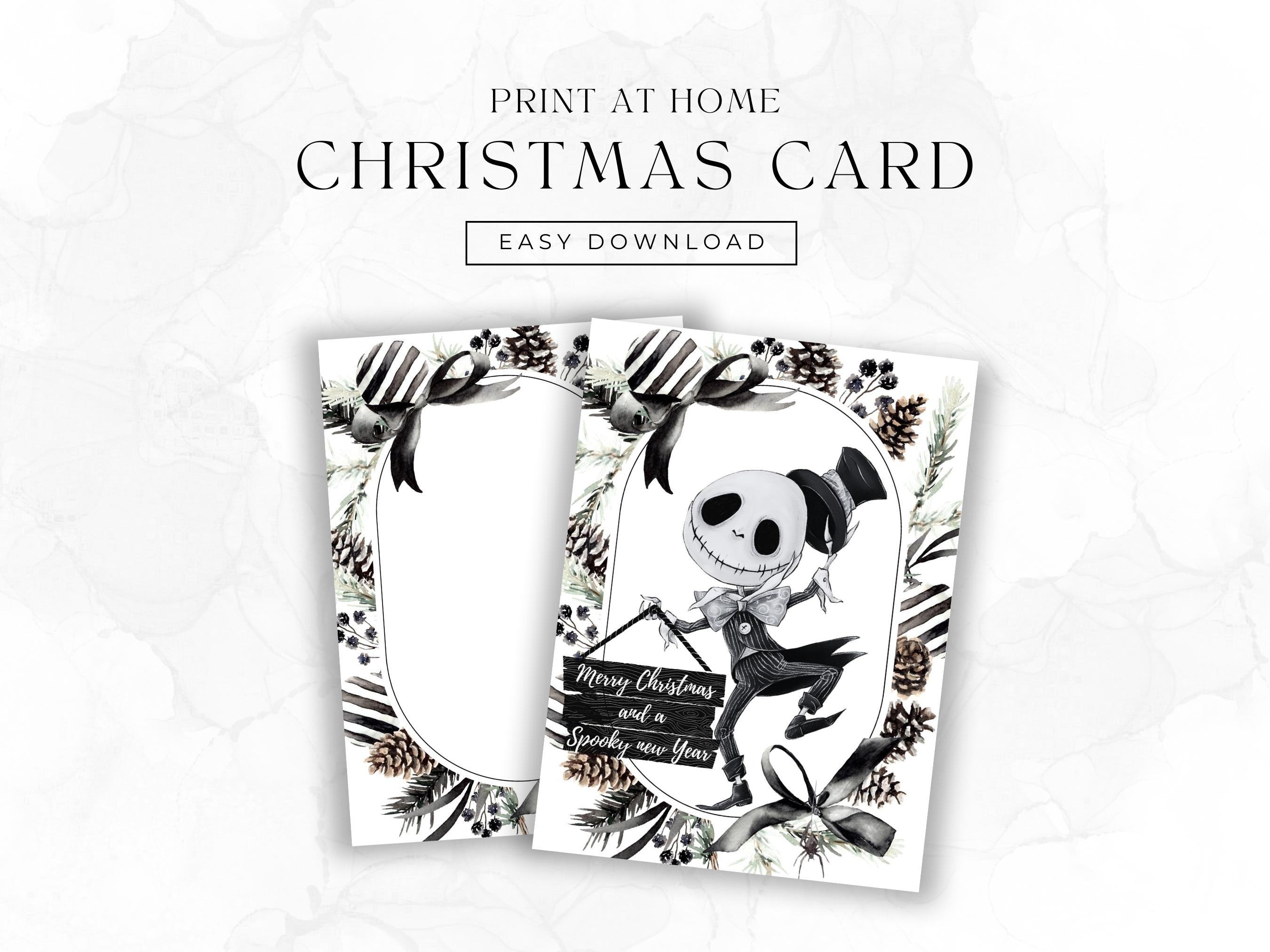 Gothic Christmas Postkarte