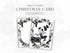 Gothic Christmas Postkarte