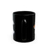 Halloween Tasse Spooktober – Schwarze Geist Tasse für Gothics, Halloween Fans & deinen Halloween Adventskalender