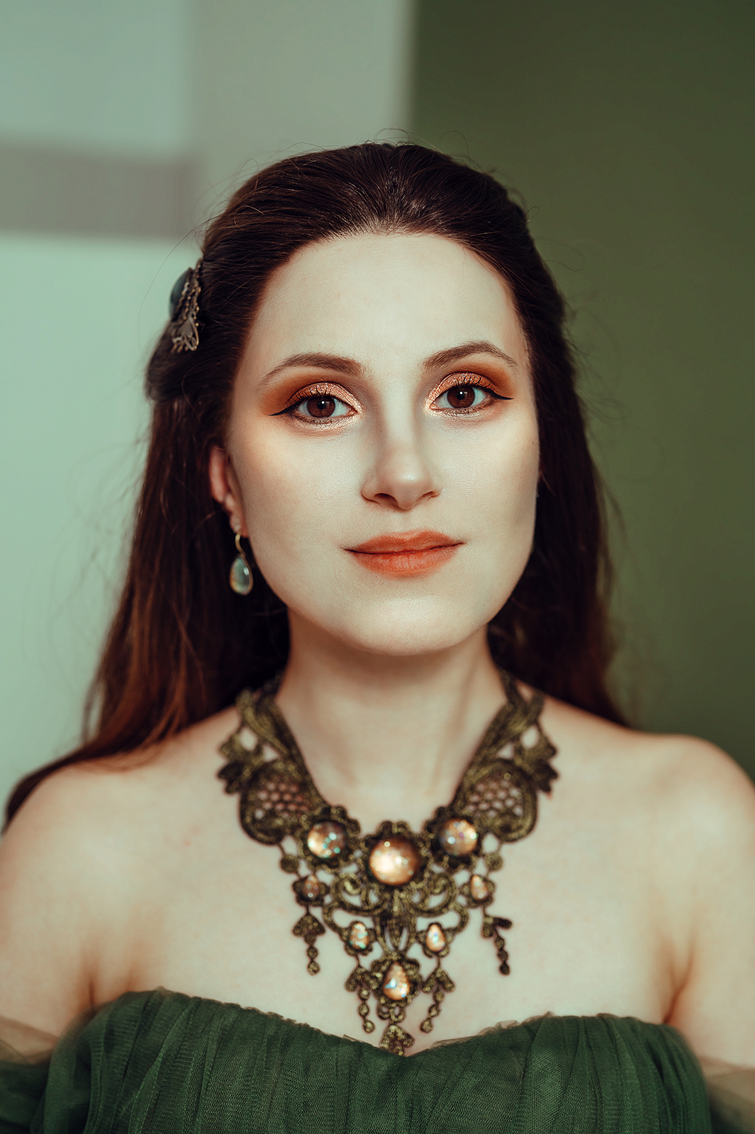 Collier bronze Libelle