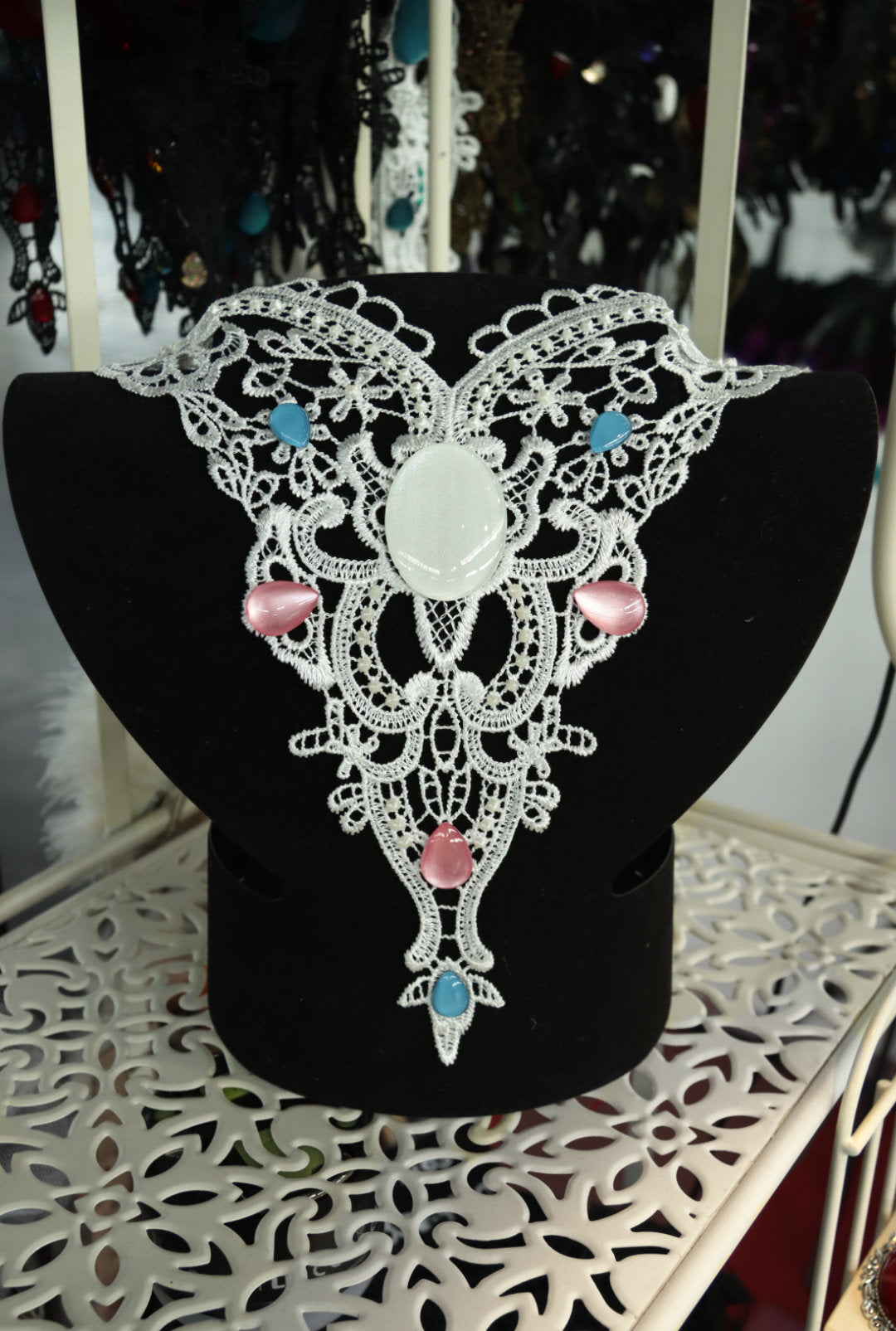 Collier Filigran Transflagge