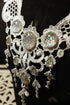 Collier weiß Libelle