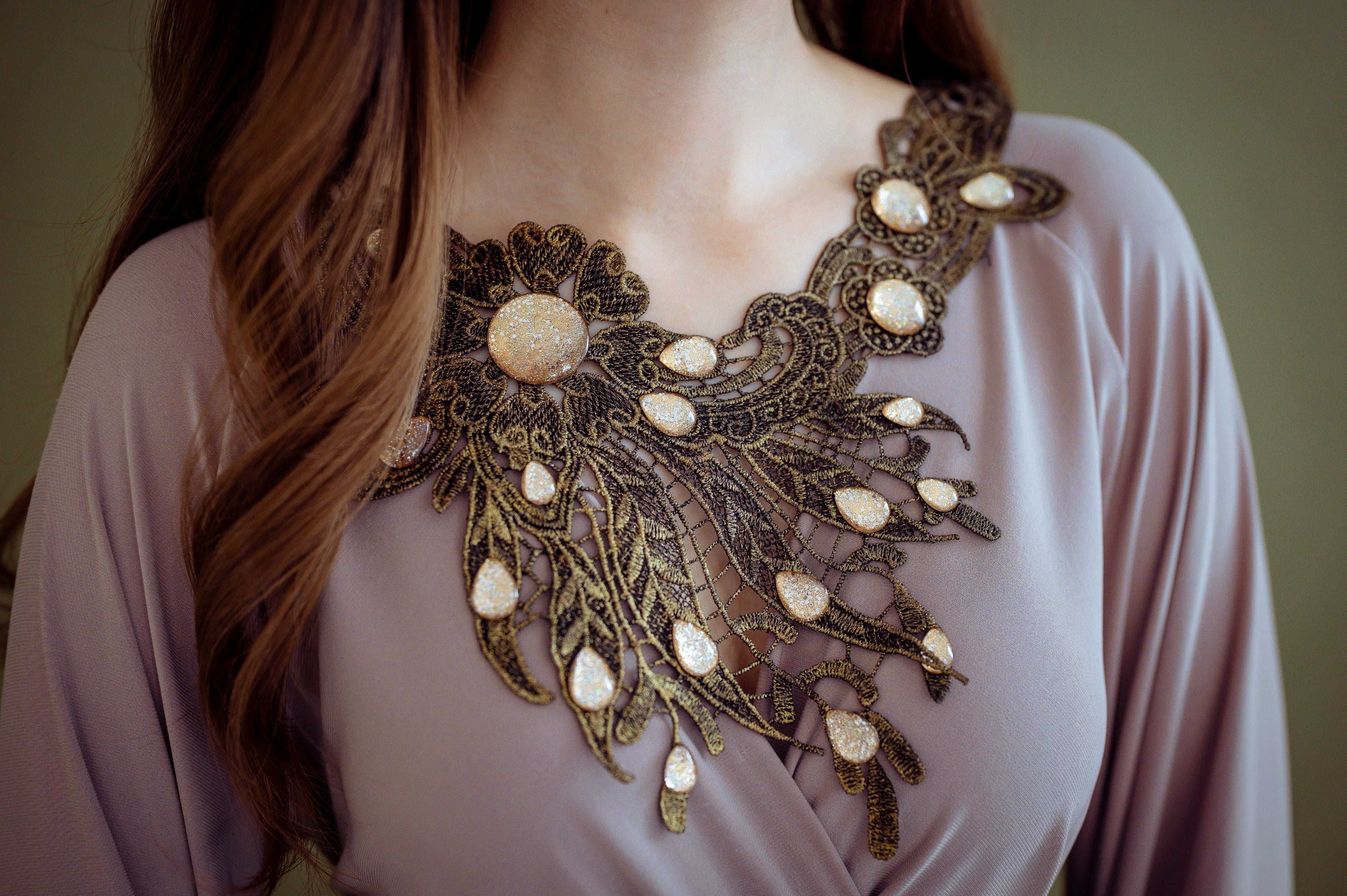 Steampunk Collier Asymmetrisch