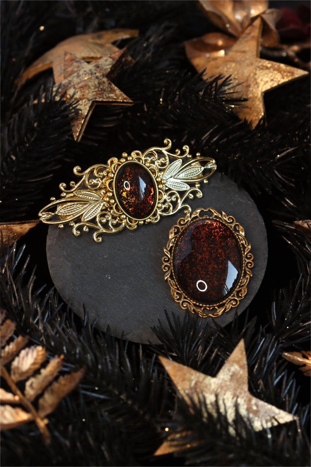 Golden Christmas Set