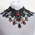 Collier Tropfen Regenbogen
