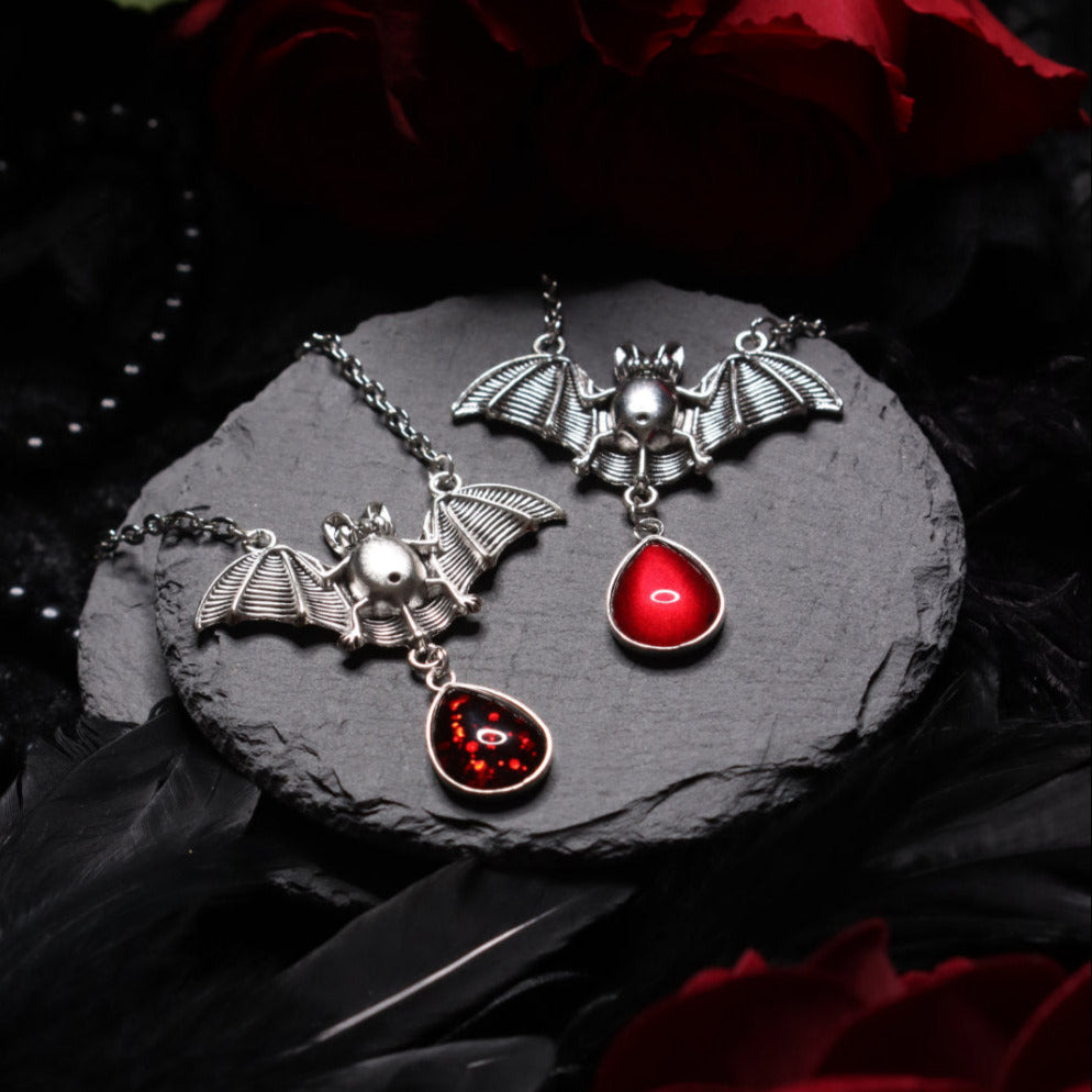 Fledermaus Anhänger silber
