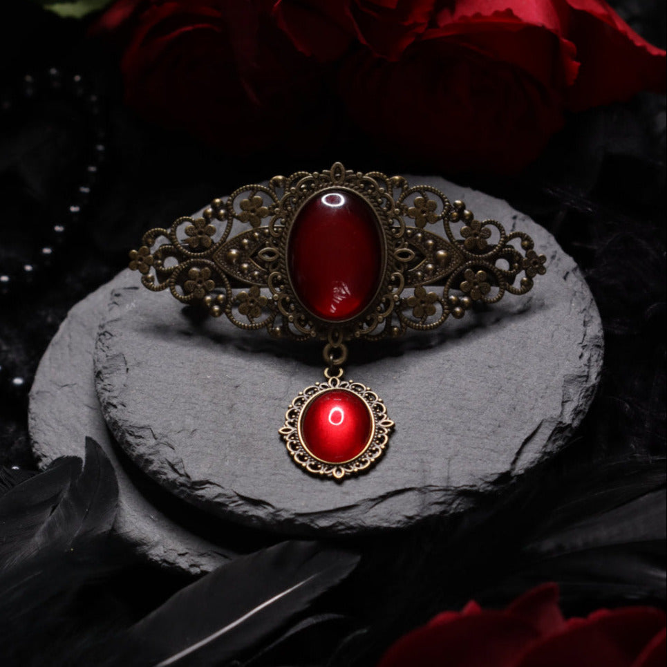 Haarspange Victorian bronze
