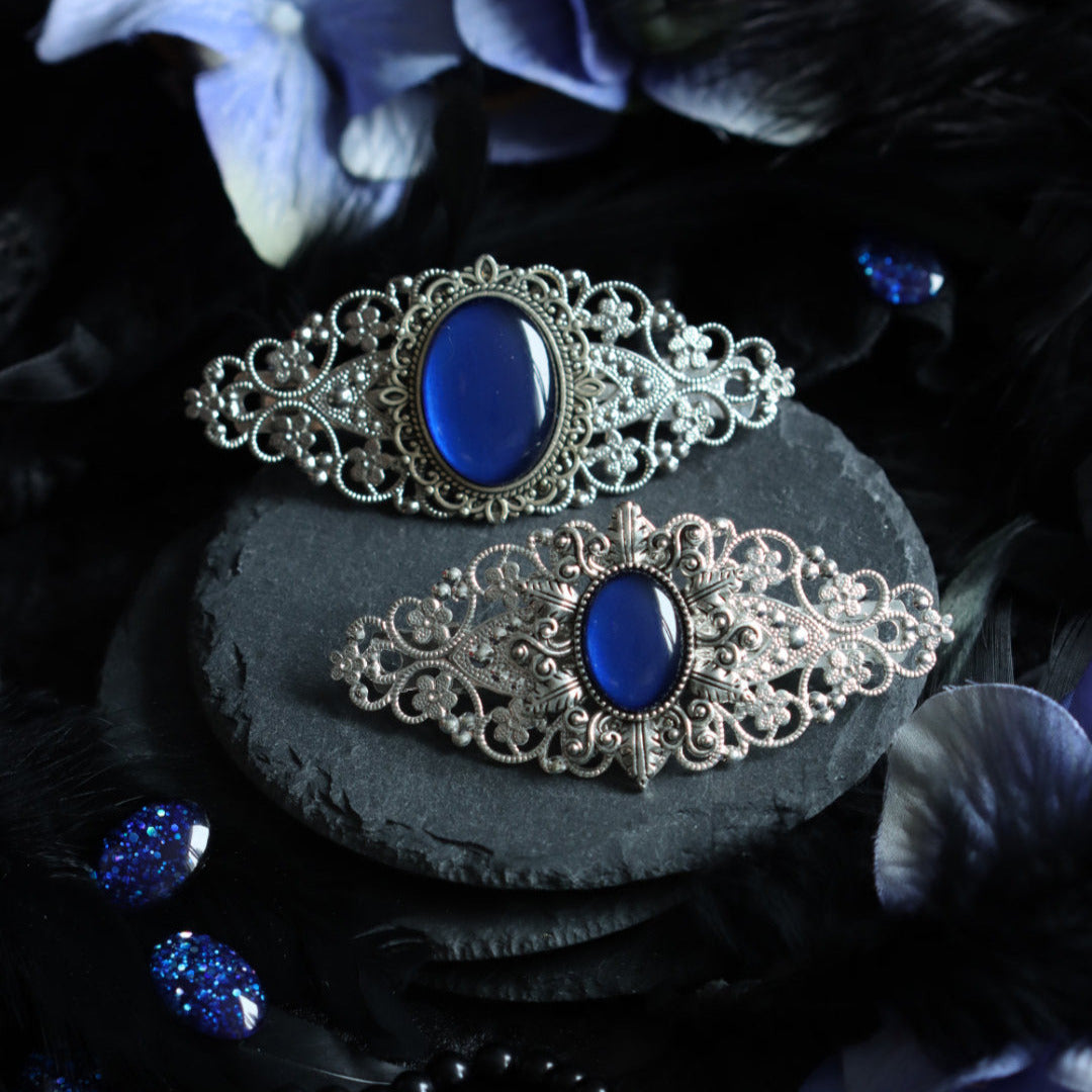 Haarspange Victorian silber