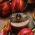 Haarspange Jugendstil gold