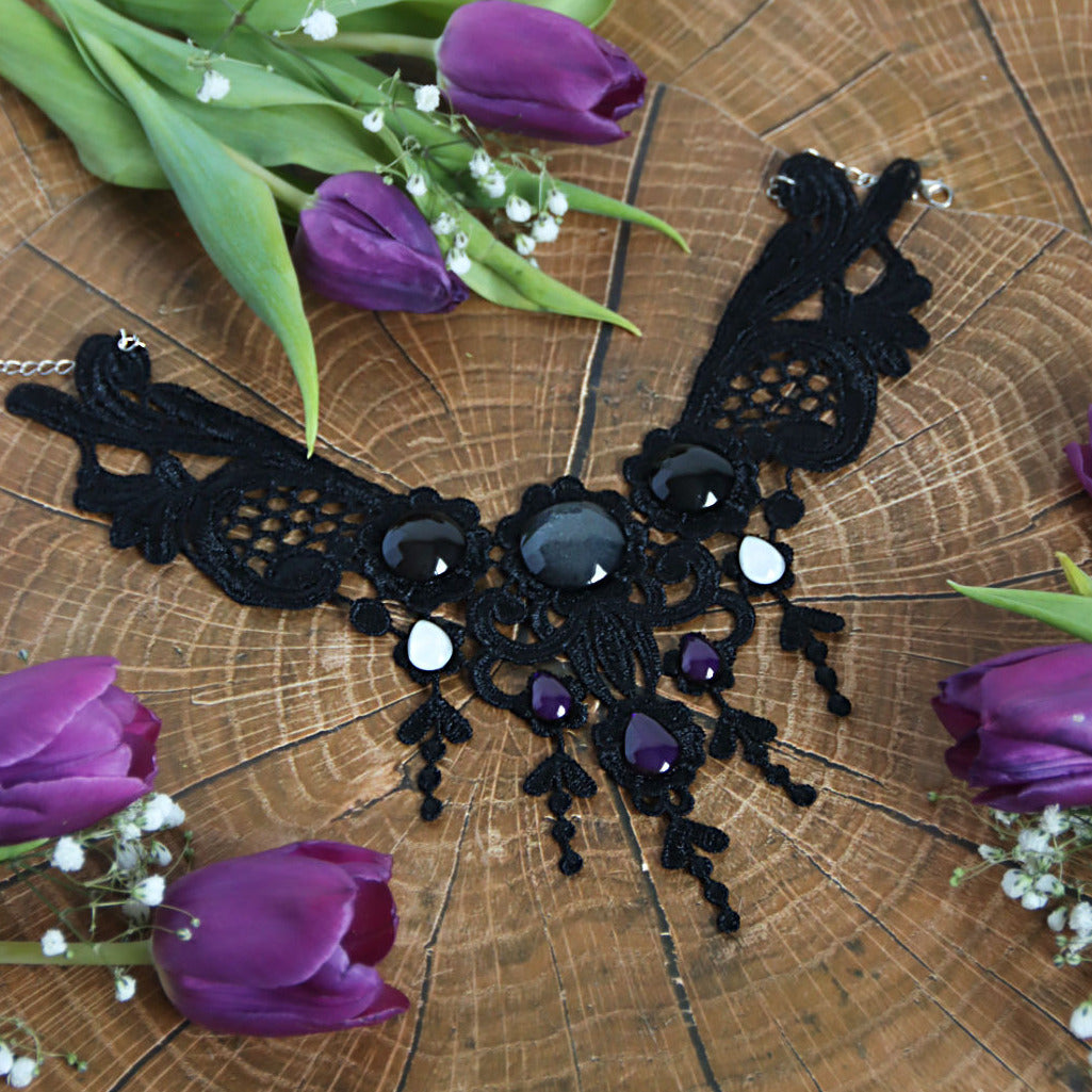 Collier Libelle queere Flaggen