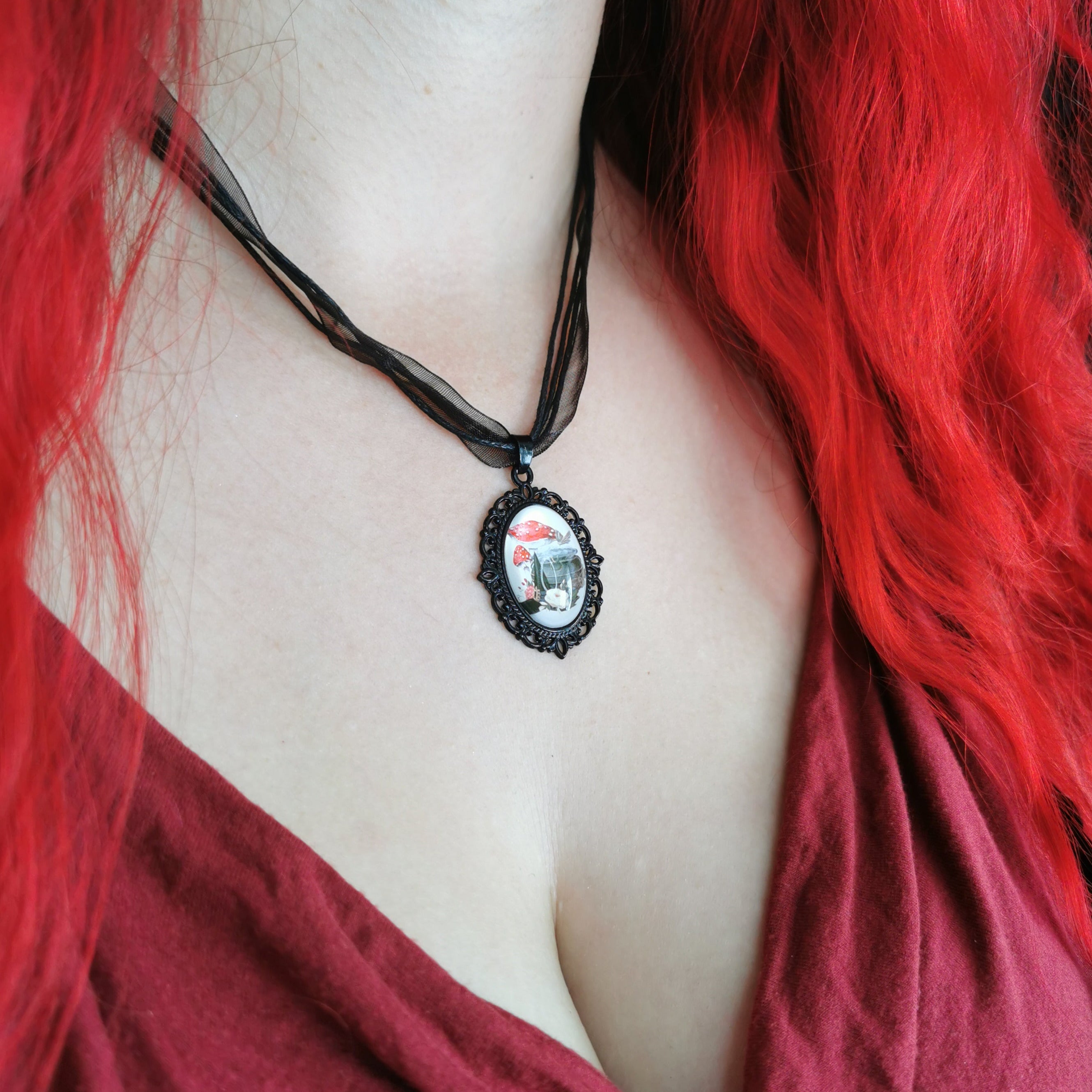 Pilzschmuck Witchy