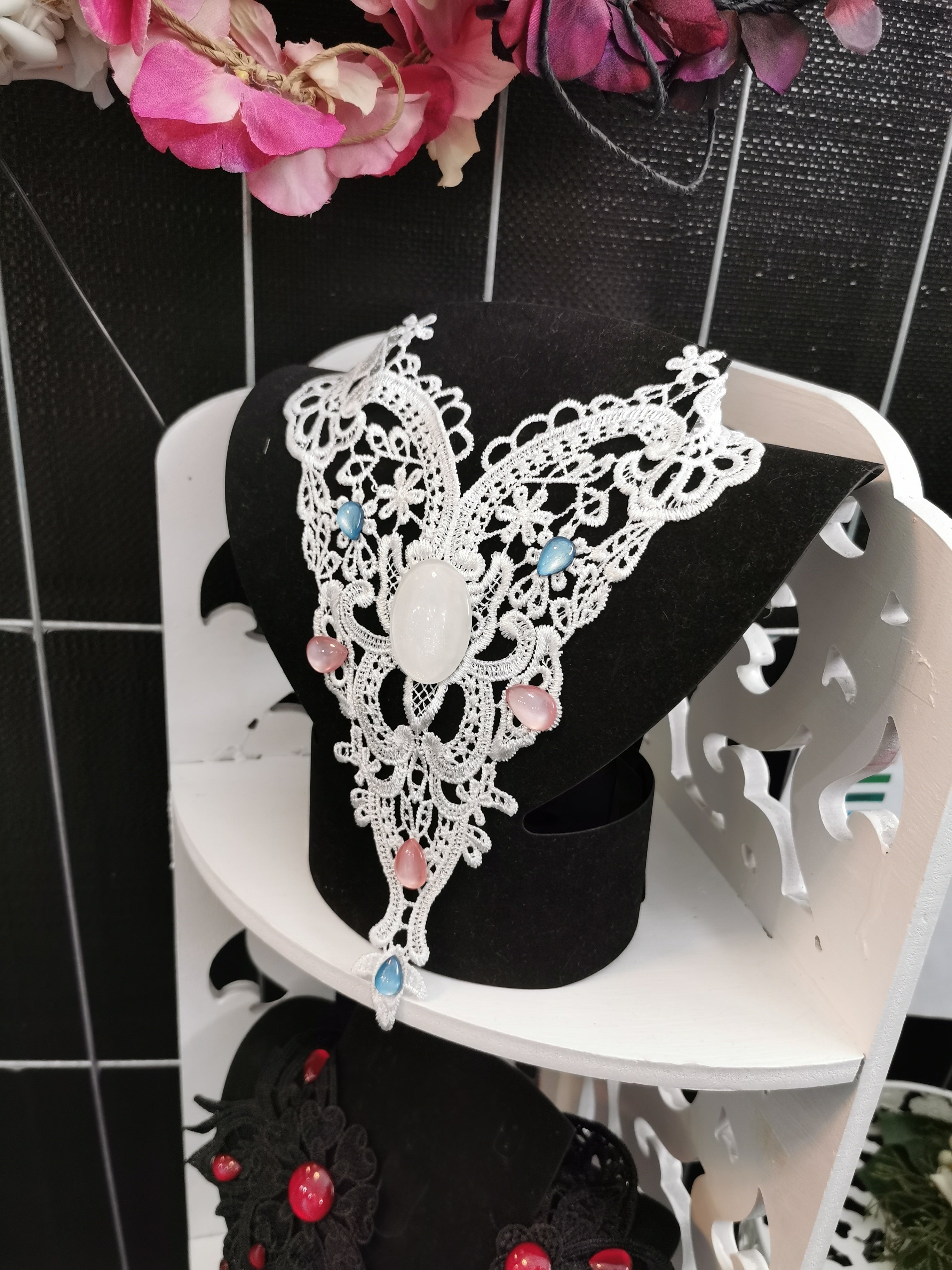 Collier Filigran Transflagge