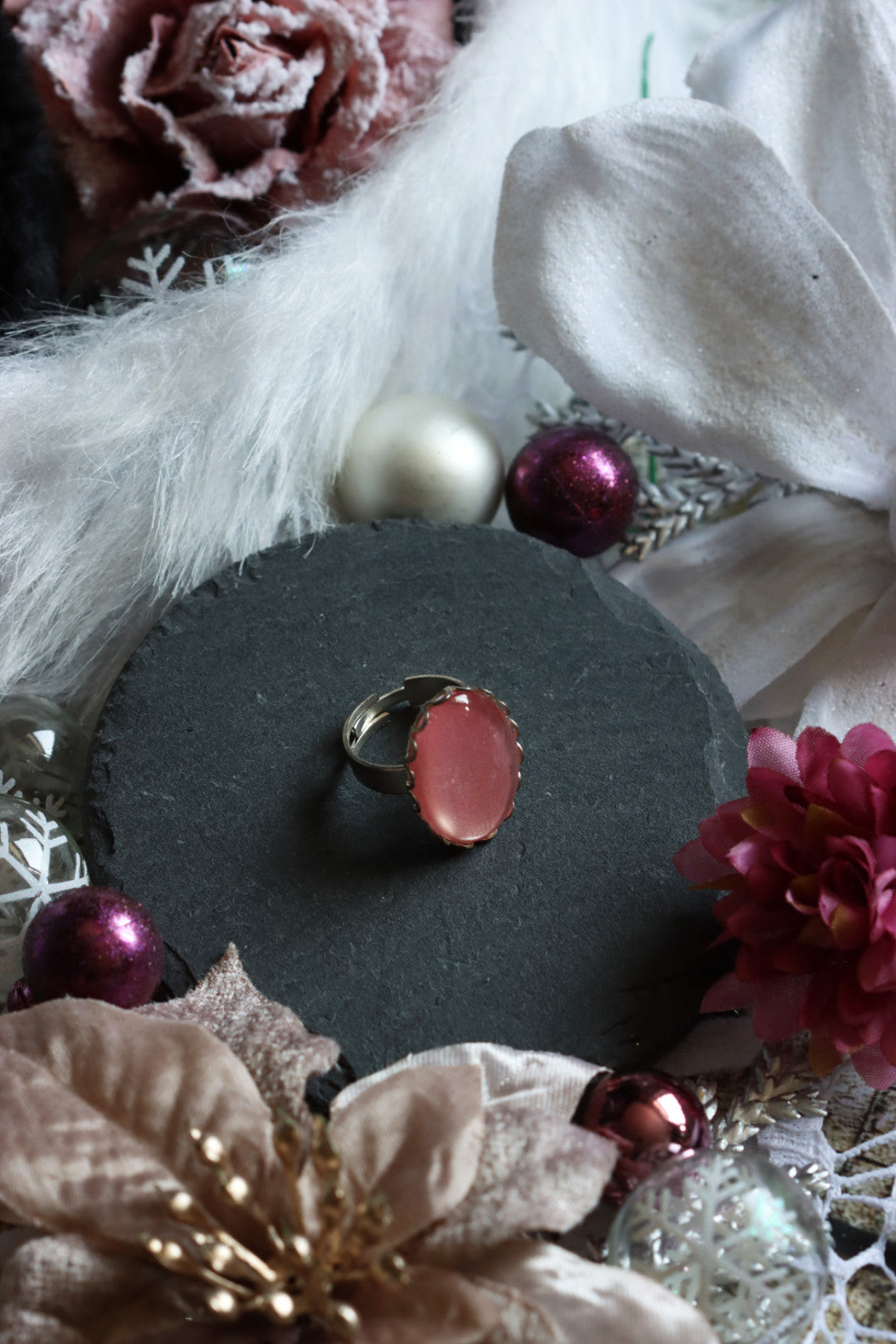 Ringe silber Rosa