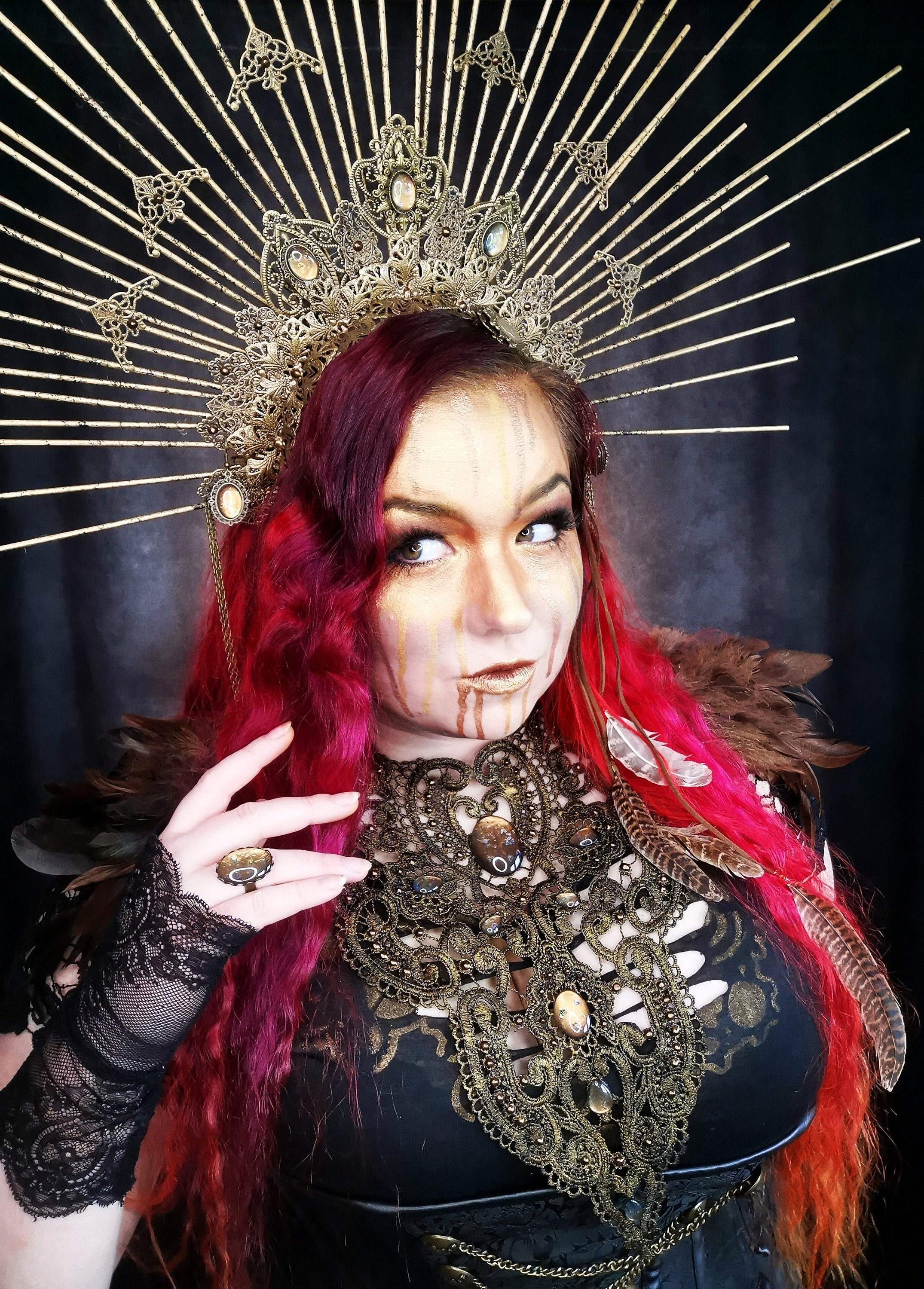 Collier Antik bronze -Chokers- BloodyBrilliants