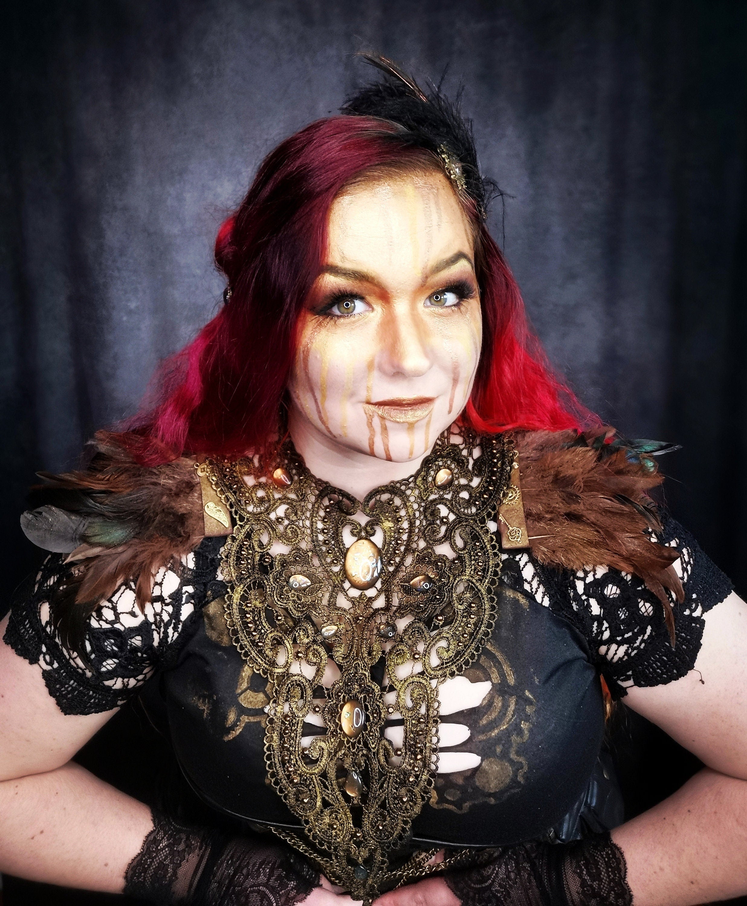 Collier Antik bronze -Chokers- BloodyBrilliants