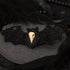 Fledermaus Haarspange mit Vogelschädel als Gothic Haarschmuck schwarz & Halloween Schmuck für Vampir Kostüm und Pagan Gothic Outfits -Hair Jewelry- BloodyBrilliants