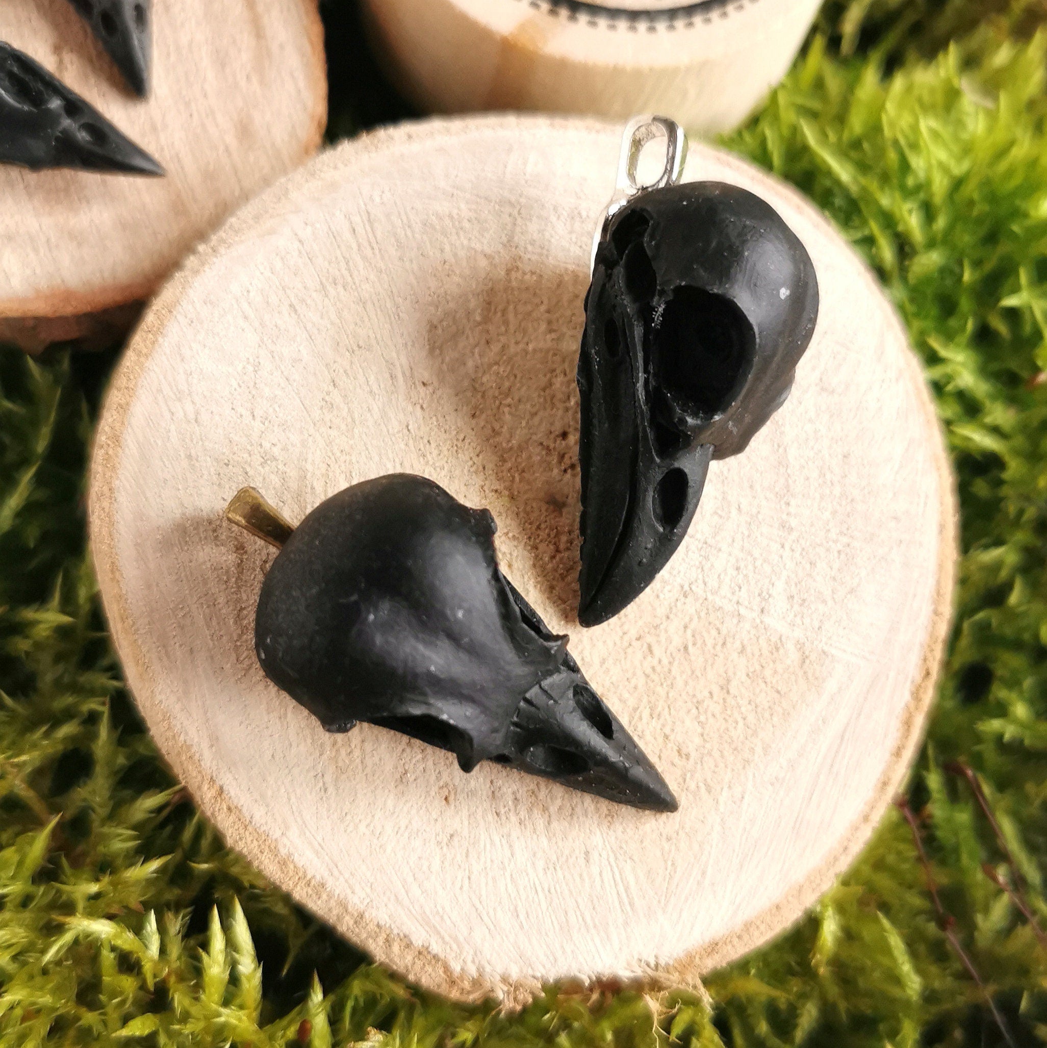 Choker mit Katzenschädel Anhänger -Chokers- BloodyBrilliants