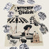 Witchin' at the Beach Grußkarte als Geschenk oder Geburtstagskarte mit Gothic Girl am Strand -Invitations- BloodyBrilliants