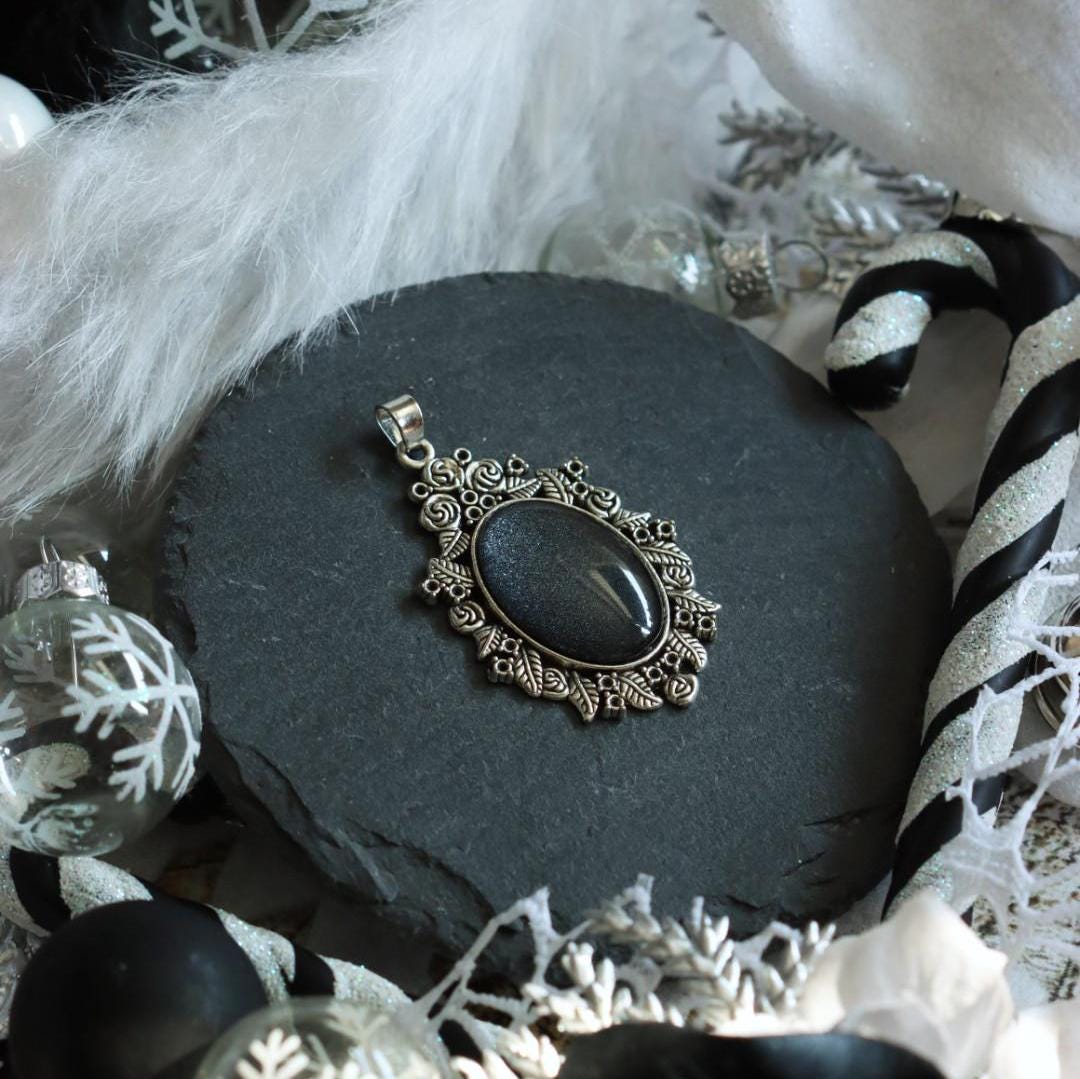 Steampunk Schmuck Set in Wunschfarbe, Rosen Kette & Ohrringe hängend, Vintage Schmuck im Dark Academia Style, Mittelalter Schmuck bronze -Jewelry Sets- BloodyBrilliants