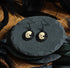 Lady Skull Anhänger Ohrringe Schmuckset Schädel Kette für Gothic Outfit oder LARP Cosplay -Pendants- BloodyBrilliants