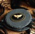 3D Totenkopfmotte Anhänger und Brosche in schwarz bronze silber Fassung für Gothic Outfit und Cosplay -Pendants- BloodyBrilliants