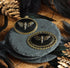 3D Totenkopfmotte Anhänger und Brosche in schwarz bronze silber Fassung für Gothic Outfit und Cosplay -Pendants- BloodyBrilliants