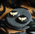 3D Totenkopfmotte Anhänger und Brosche in schwarz bronze silber Fassung für Gothic Outfit und Cosplay -Pendants- BloodyBrilliants