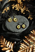 Schädel Zylinder Rabe Anhänger und Ohrringe in schwarz als Vintage Kette für Gothic Outfit und als Cosplay Schmuck -Pendants- BloodyBrilliants