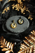 Schädel Zylinder Rabe Anhänger und Ohrringe in schwarz als Vintage Kette für Gothic Outfit und als Cosplay Schmuck -Pendants- BloodyBrilliants