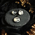 Fledermaus Schmuckset aus Anhänger Ohrringe mit Kette in silber bronze oder schwarz für Gothic Outfit und Vampir Cosplay -Pendants- BloodyBrilliants