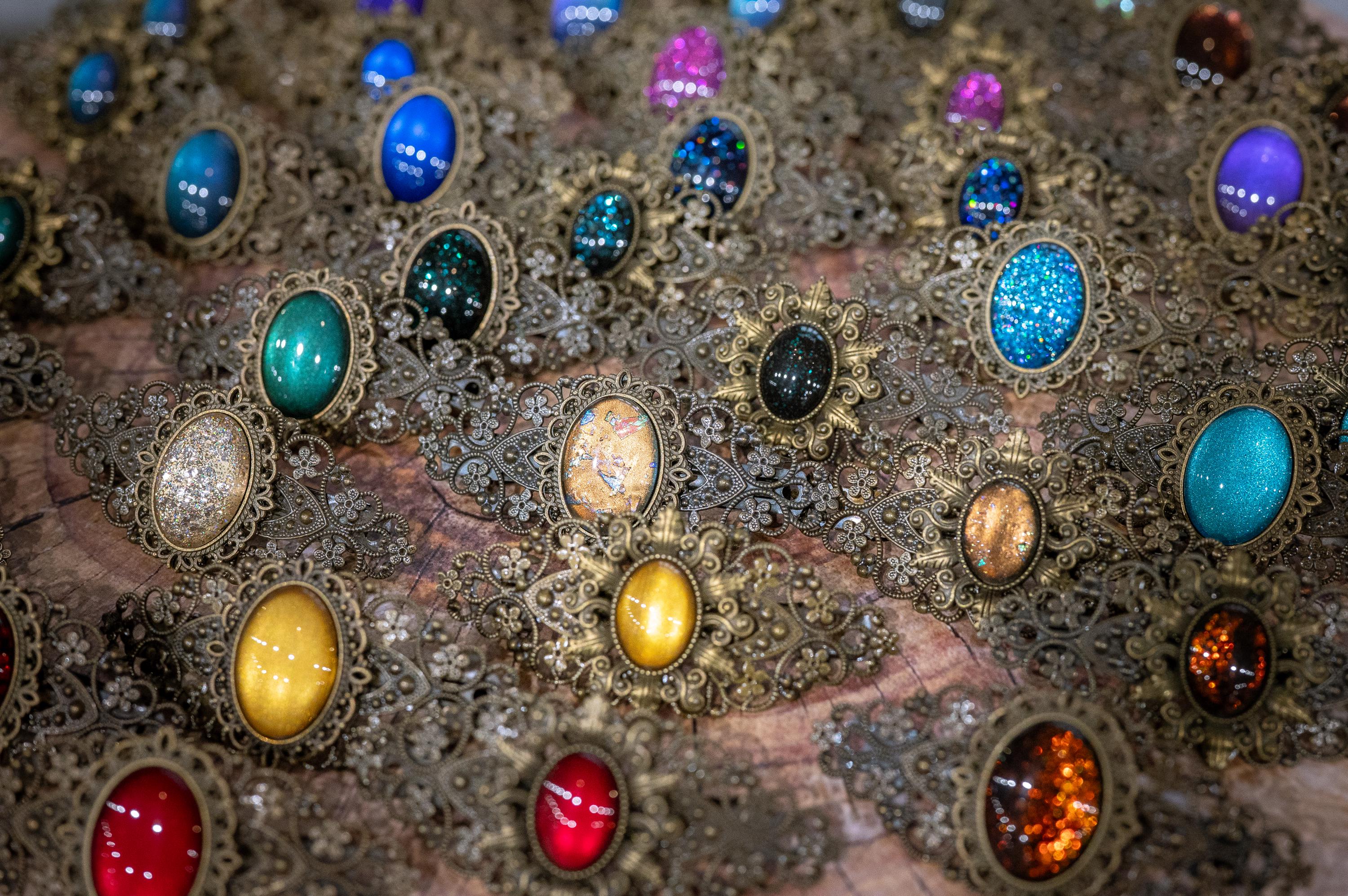 Haarspange bronze viktorianisch Haarschmuck und Haarclip für Steampunk und als Vintage Geburtstagsgeschenk, Stern Haarspange -Hair Jewelry- BloodyBrilliants