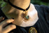 Mond Kette – schwarzer Choker mit Mondanhänger in Wunschfarbe, handmade für deinen Gothic-Style oder Halloween-Look -Chokers- BloodyBrilliants