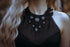 Collier Libelle schwarz -Chokers- BloodyBrilliants