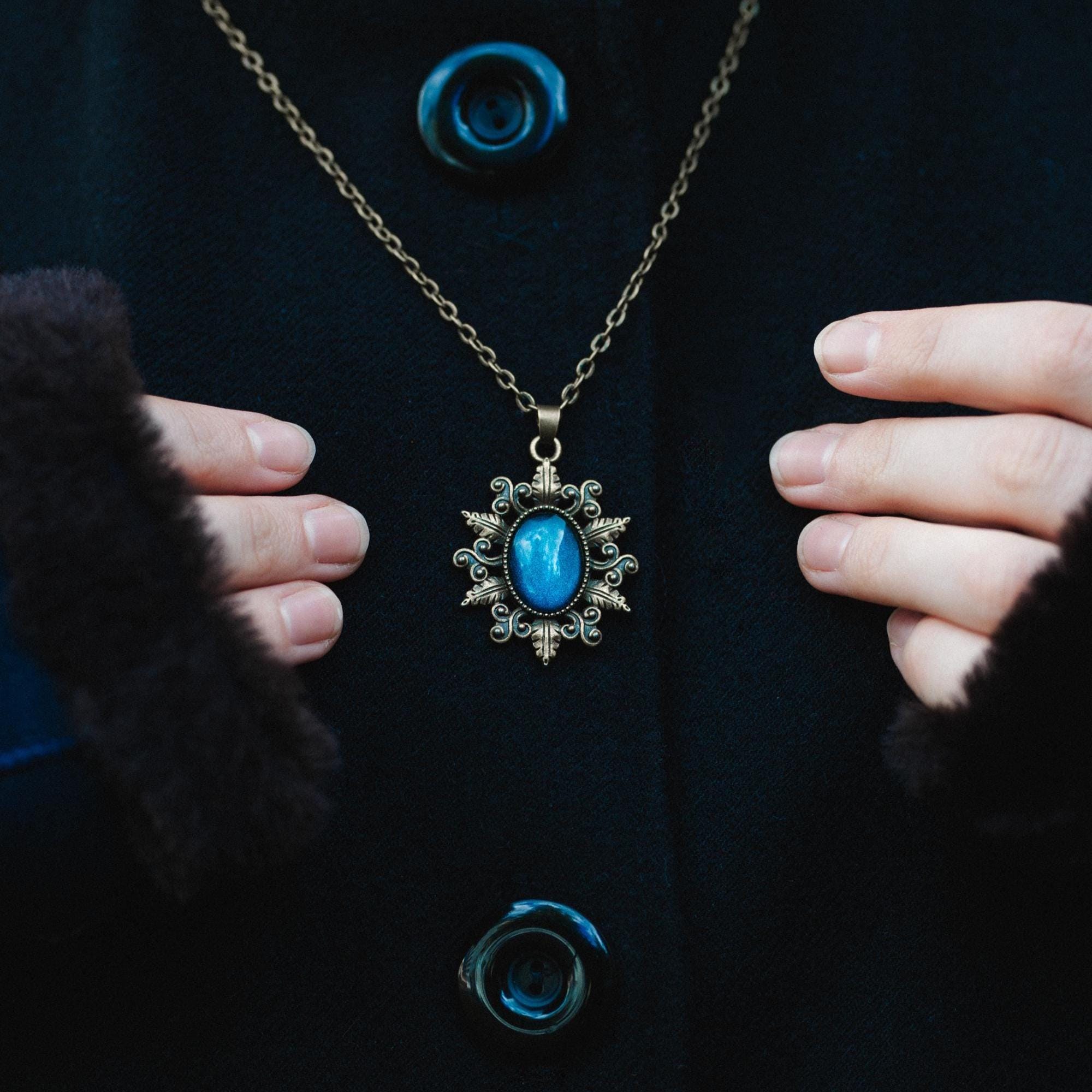 Stern Kette & Stern Haarspange bronze in Wunschfarbe für Steampunk Outfit und als Vintage Schmuck gold für Mittelalter Weihnachten -Jewelry Sets- BloodyBrilliants