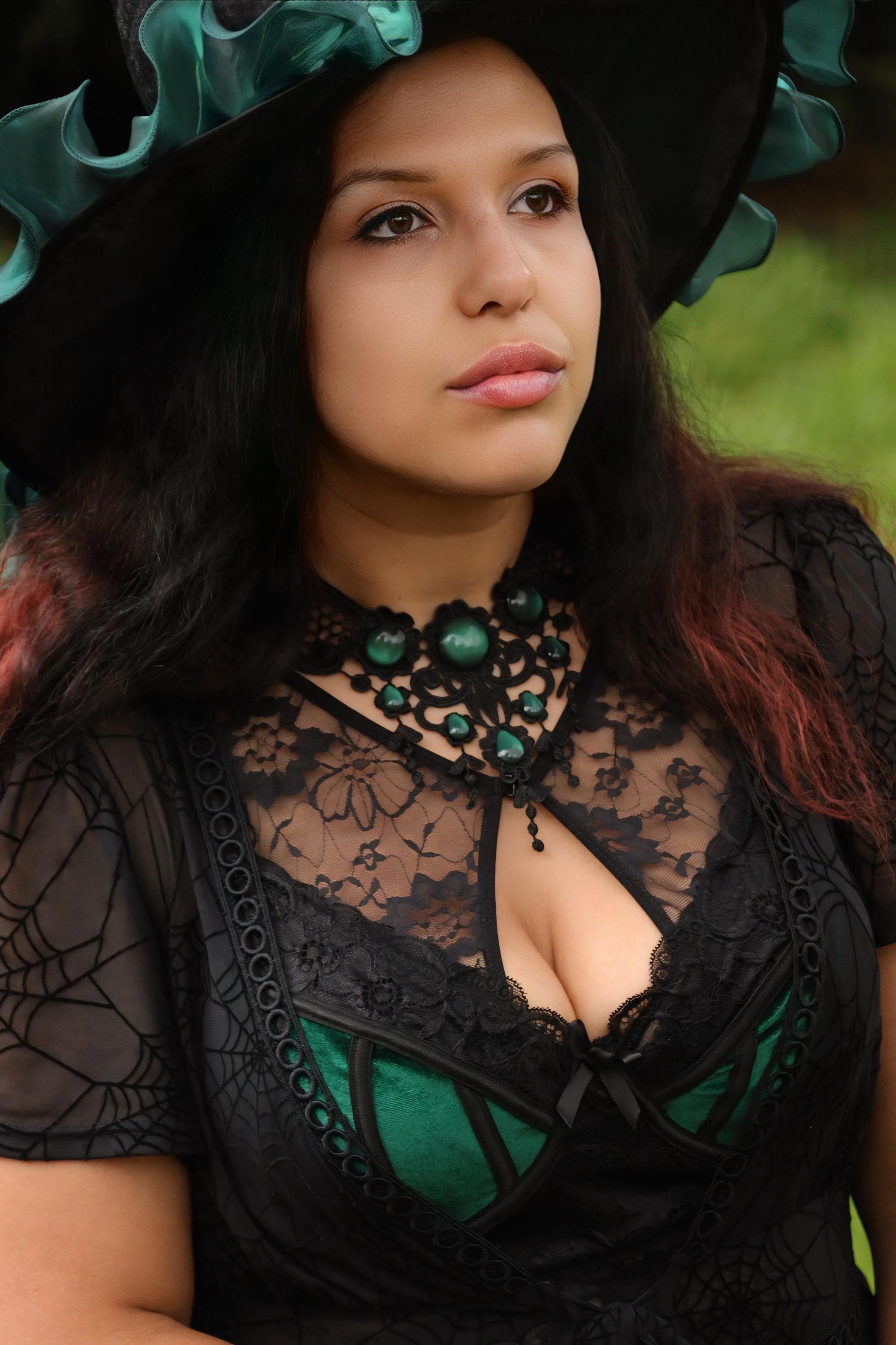 Collier Libelle schwarz -Chokers- BloodyBrilliants