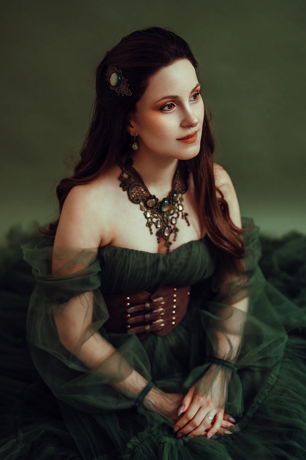 Collier bronze Libelle -Chokers- BloodyBrilliants