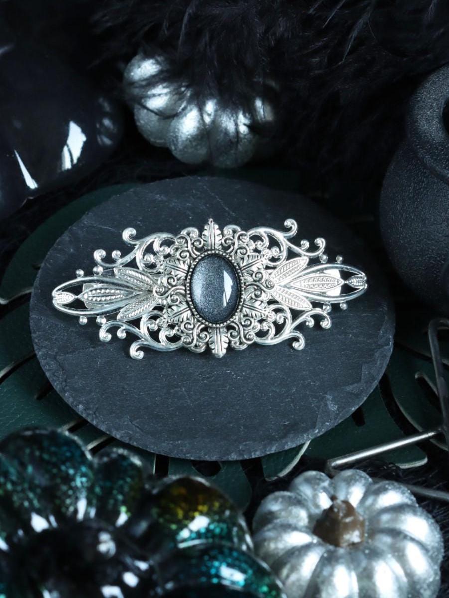 Haarspange bronze Jugendstil Haarschmuck und Haarclip als Cosplay Accessoire und Steampunk Geburtstagsgeschenk -Hair Jewelry- BloodyBrilliants