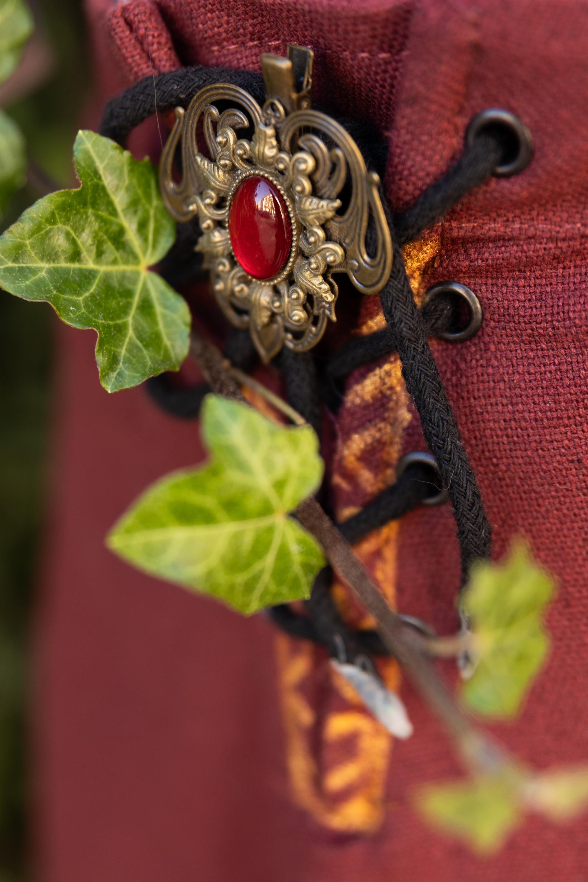 Haarclip silber Jugendstil, Haarschmuck und Brosche als Cosplay Schmuck und Geburtstagsgeschenk -Hair Jewelry- BloodyBrilliants