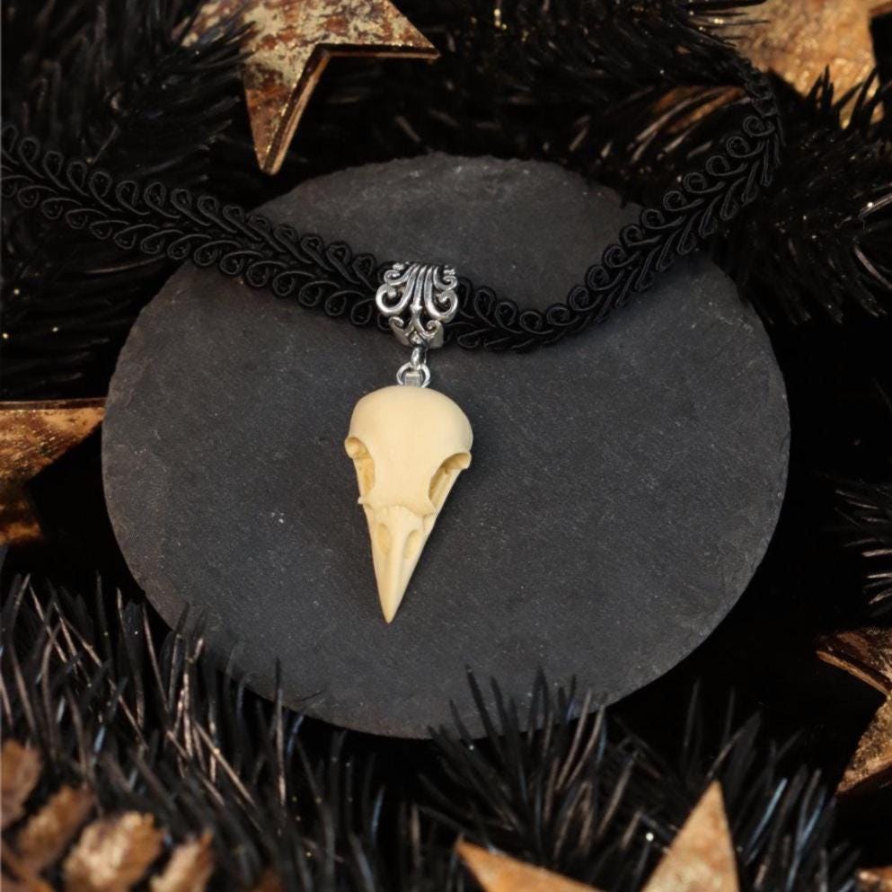 Choker mit Katzenschädel Anhänger -Chokers- BloodyBrilliants