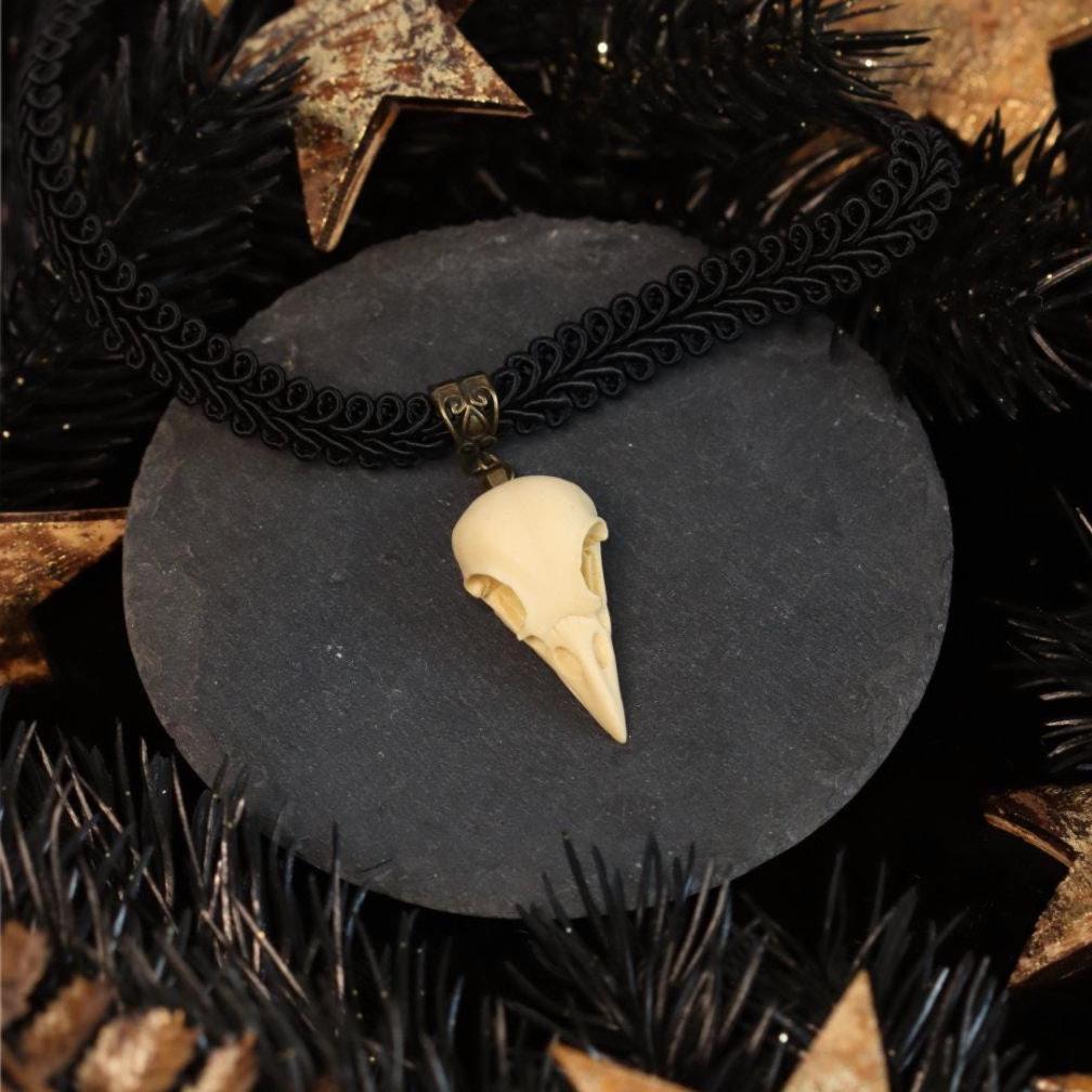 Choker mit Katzenschädel Anhänger -Chokers- BloodyBrilliants