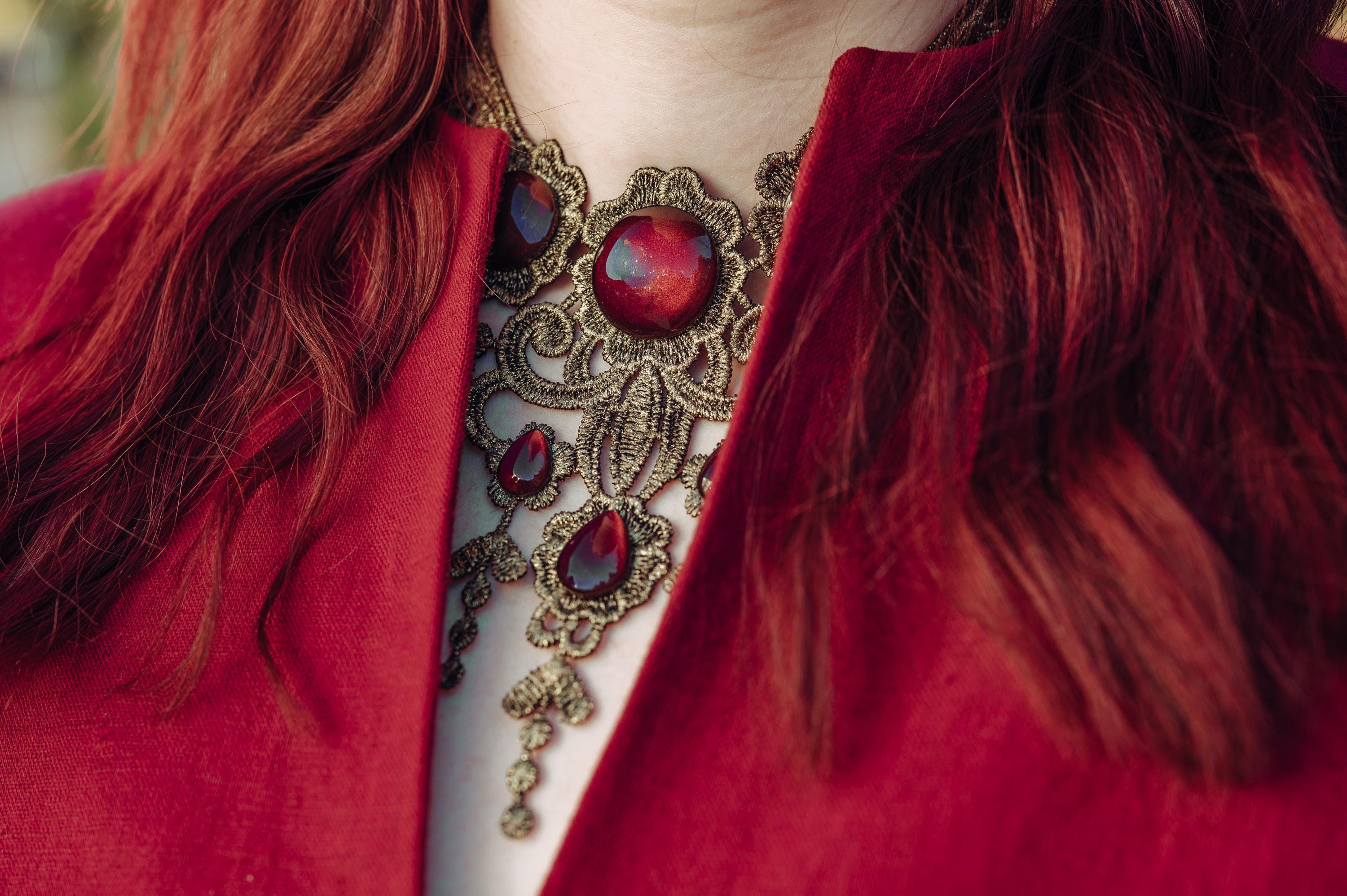 Collier bronze Libelle -Chokers- BloodyBrilliants