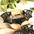 Gothic Schmuck Set in Wunschfarbe aus Fledermaus Haarspange und Stern Kette als Halloween Schmuck & Gothic Haarschmuck zu Gothic Weihnachten -Barrettes & Clips- BloodyBrilliants